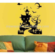 Spooky House Kid Room Víspera de Todos los Santos decoración Vinilo Wall Art Decal Sticker